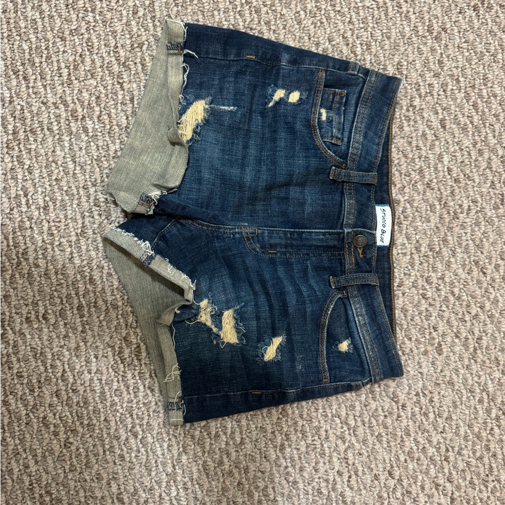 Studio Blue Women's Denim Shorts - Classic Blue